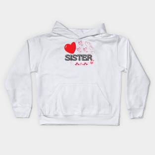 Love sister Kids Hoodie